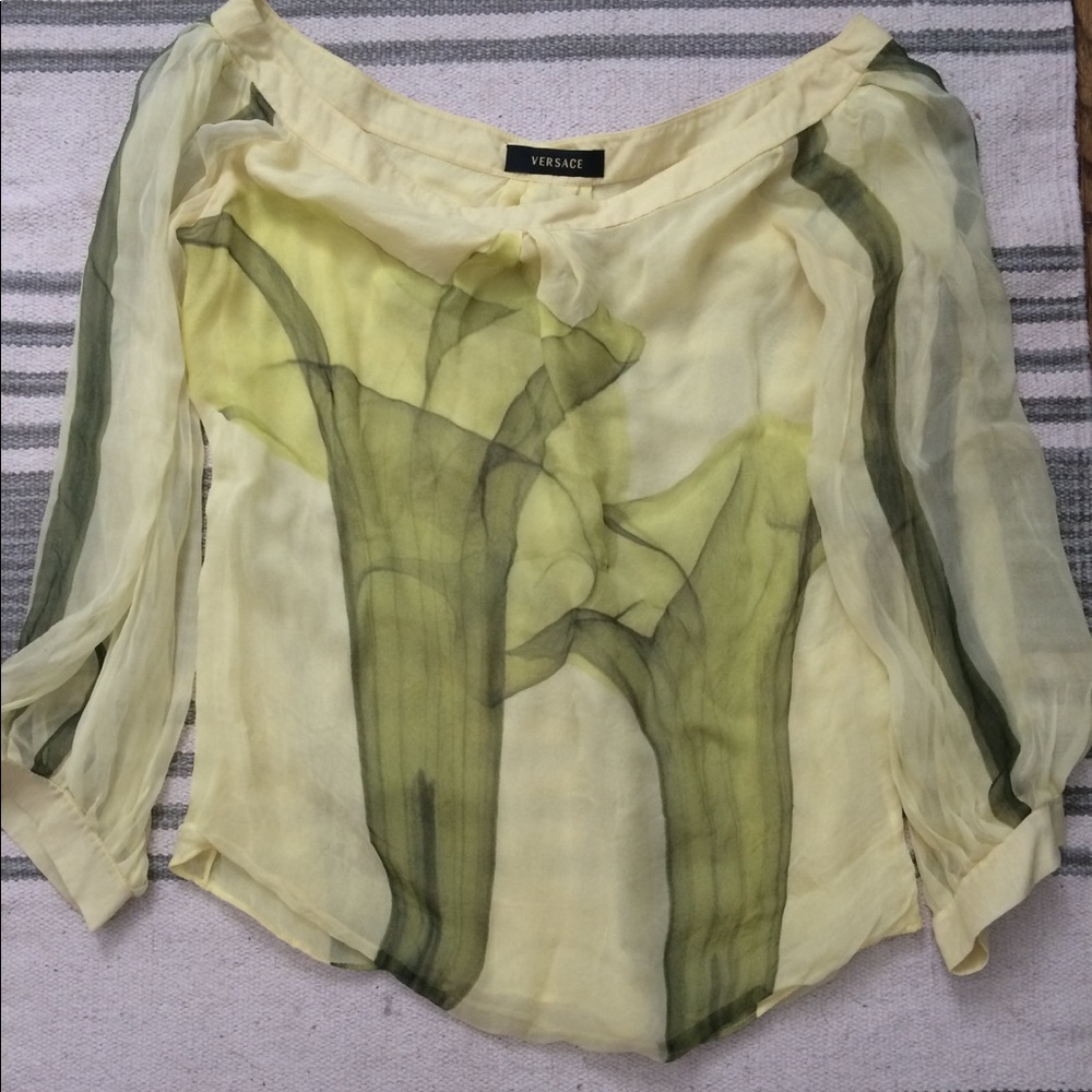 Versace top blouse